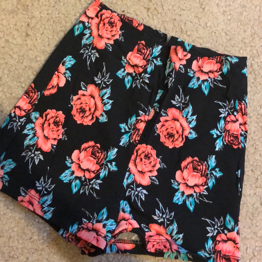 High waisted shorts